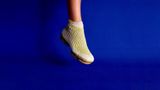 Німецька дизайнерка створила кросівки з собачої шерсті та грибів