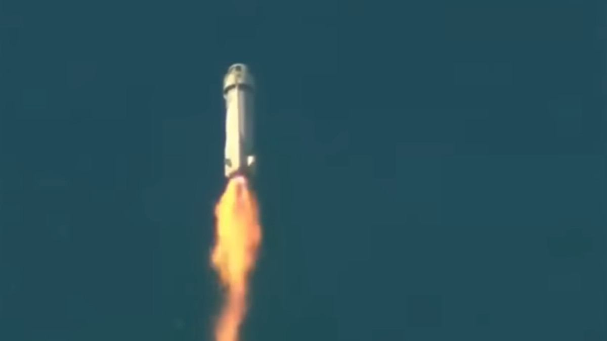 Ракета компанії Blue Origin вибухнула за хвилину після старту: відео - фото 1