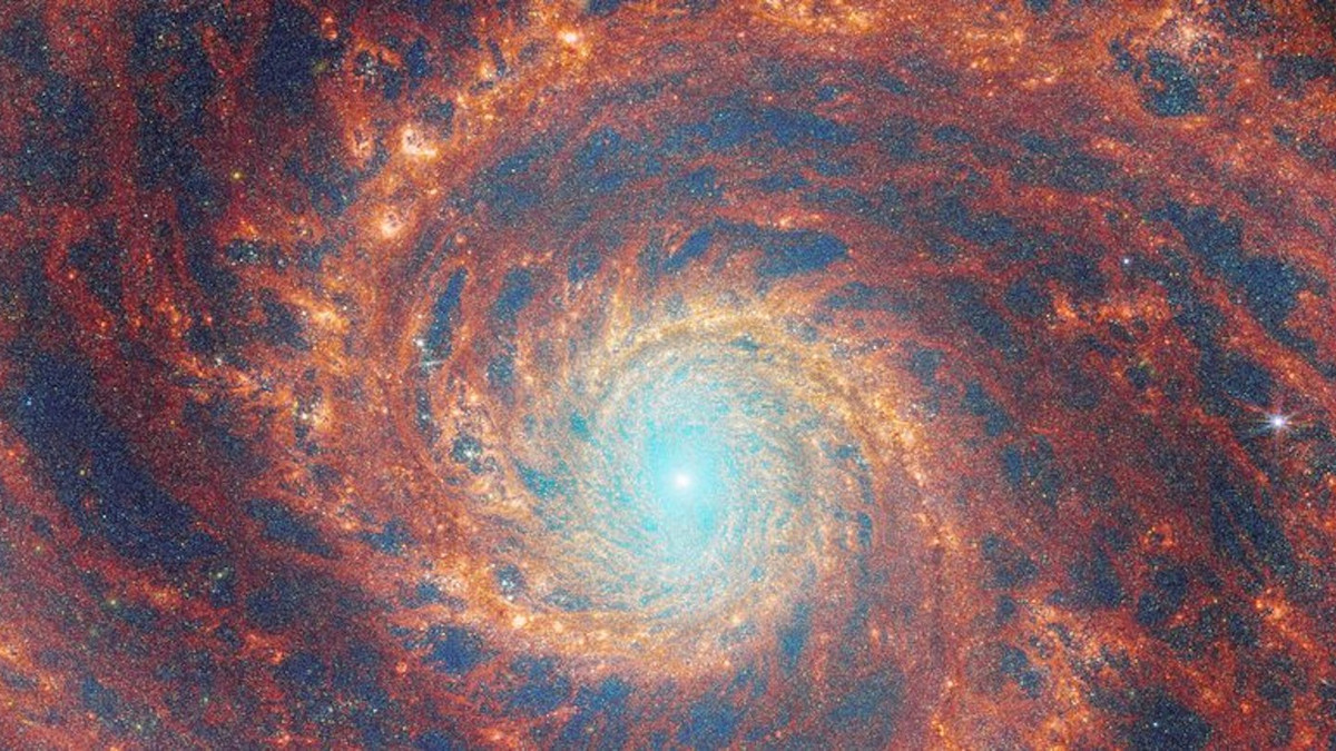 "Джеймс Вебб" зняв велику спіральну галактику - фото 1