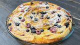 Записуйте рецепт смачного лимонного пирога з ягодами від Лізи Глінської