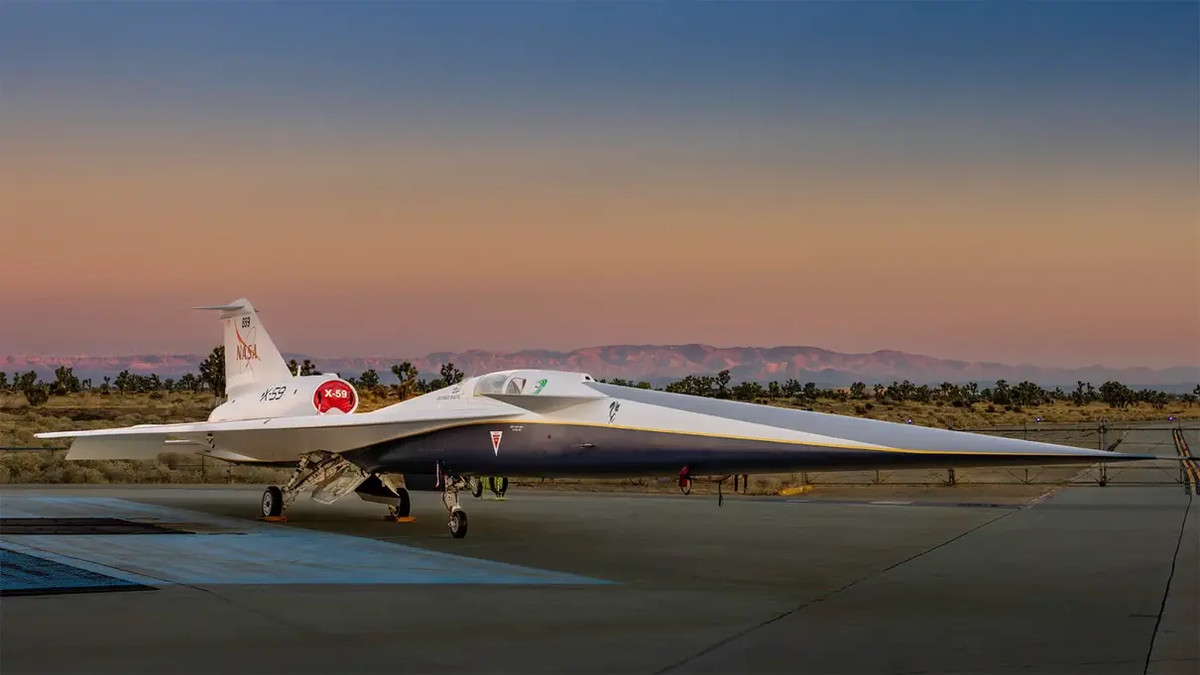 Експериментальний надзвуковий літак X-59 - фото 1