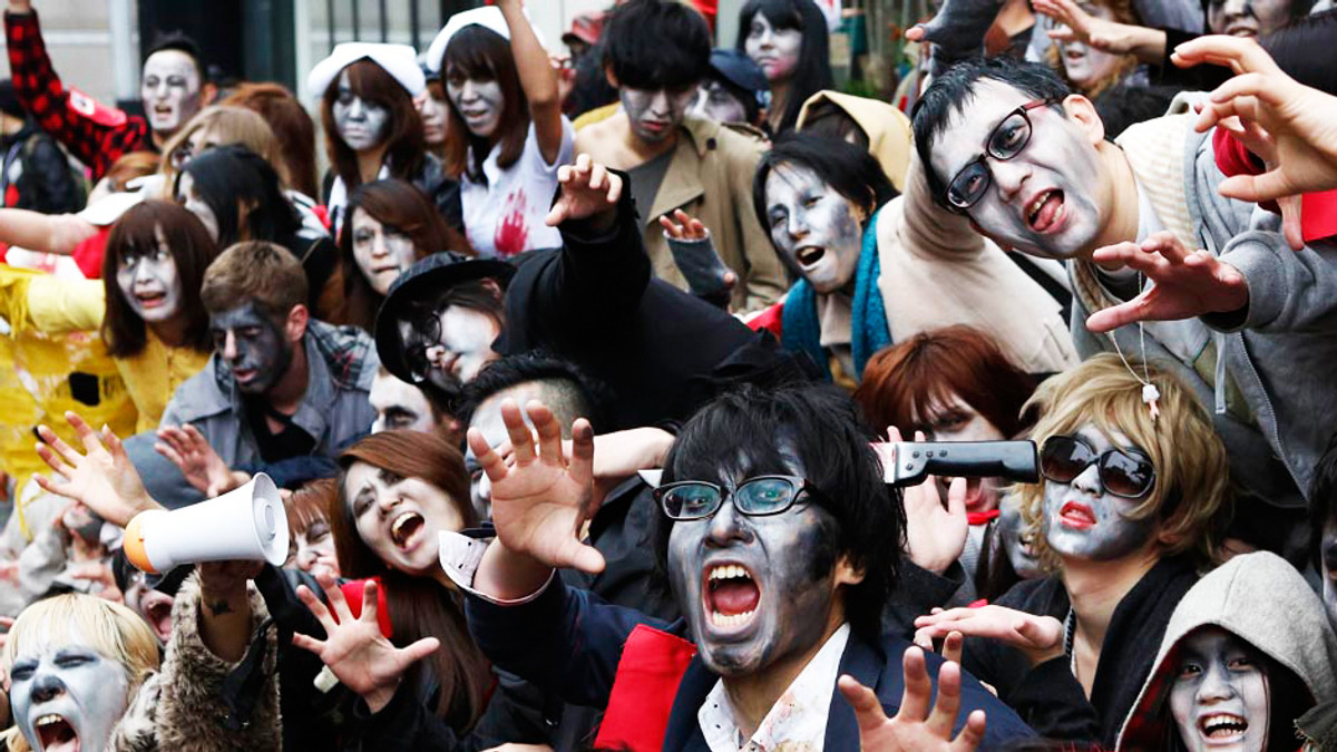 Зомбі "атакували" Токіо - фото 1