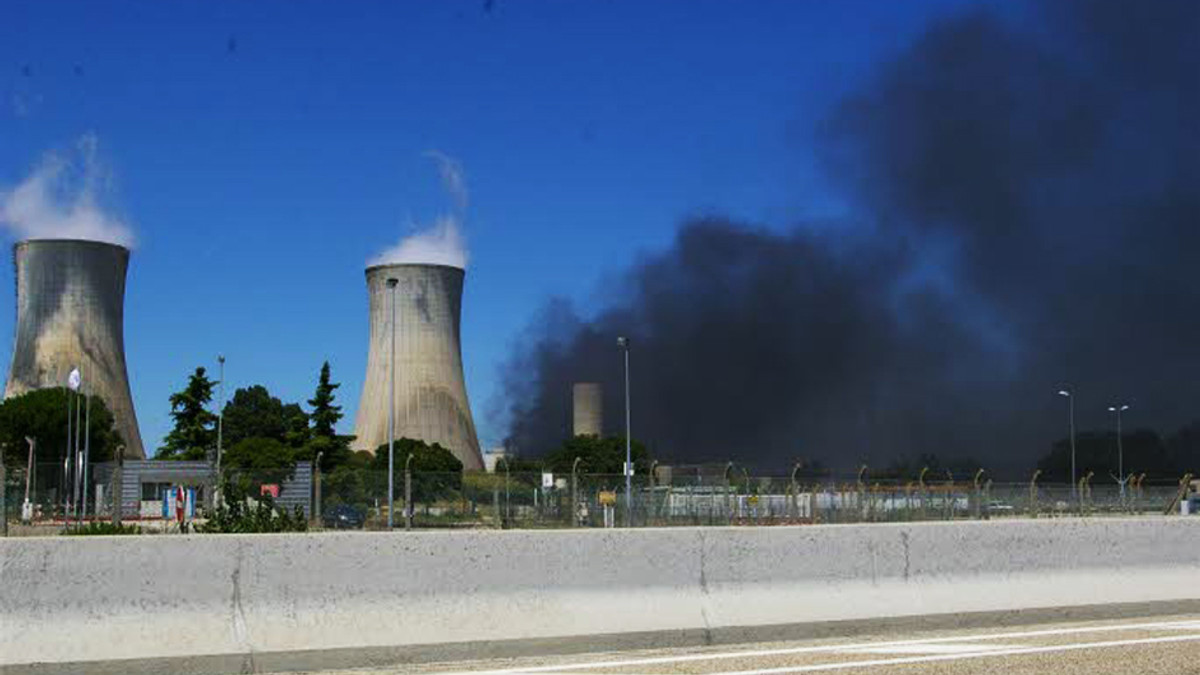 У Франції горіла атомна станція - фото 1