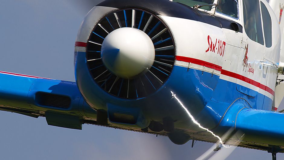 На Волині впав літак - фото 1