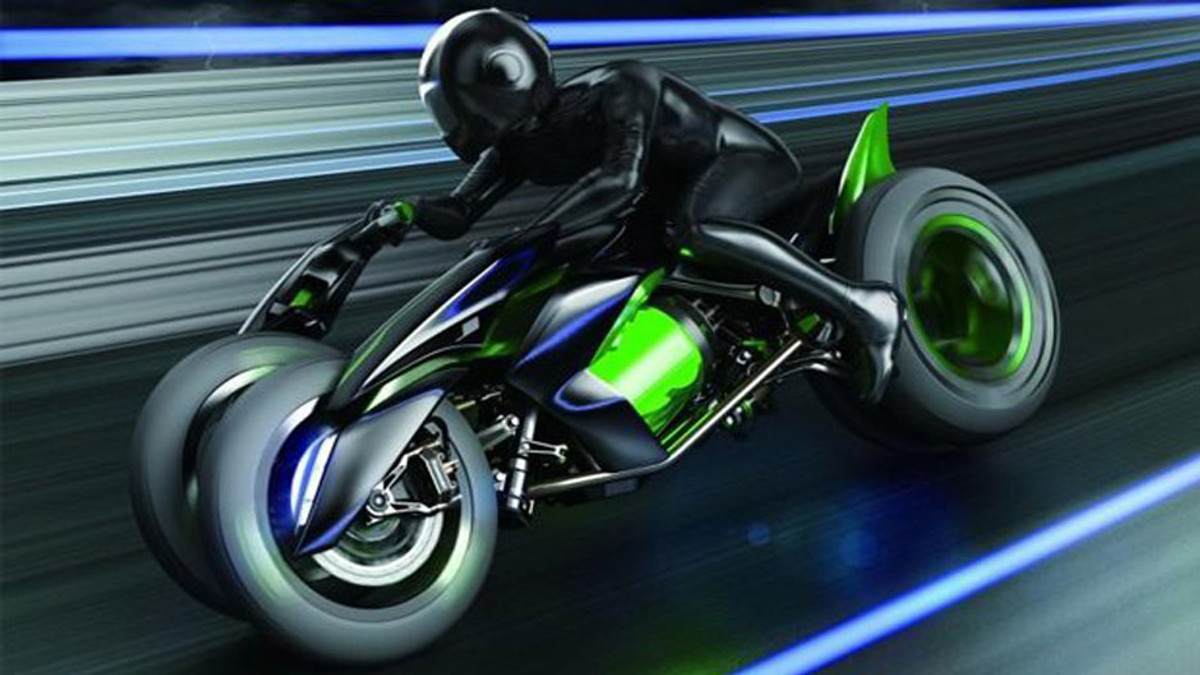 Kawasaki показала мотоцикл майбутнього - фото 1