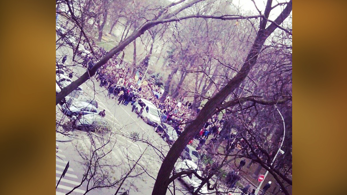 Близько 2-х тисяч людей мітингують у Львові за ЄС - фото 1