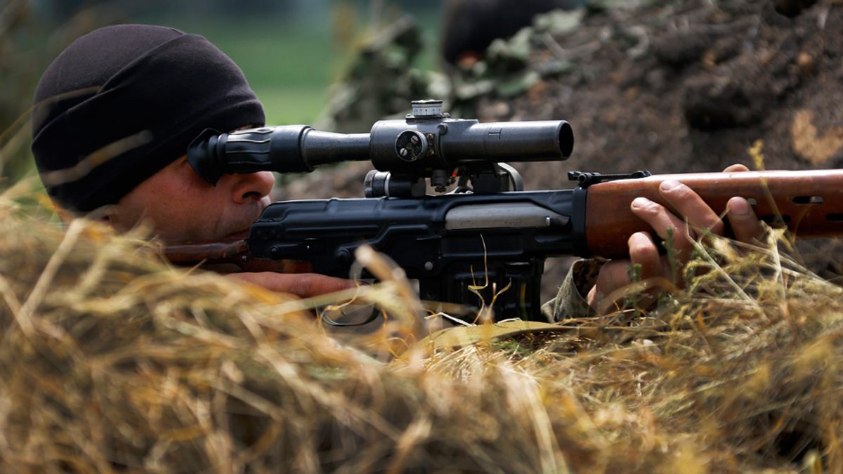 Під Лисичанськом на Луганщині триває бій з терористами - фото 1