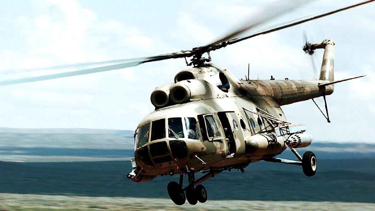 Бойовики збили біля Слов'янська український вертоліт - фото 1