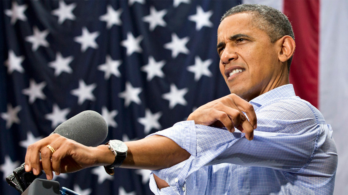 Обама любить «залізо» (Відео) - фото 1
