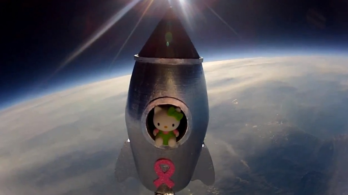 Hello Kitty летить в космос - фото 1