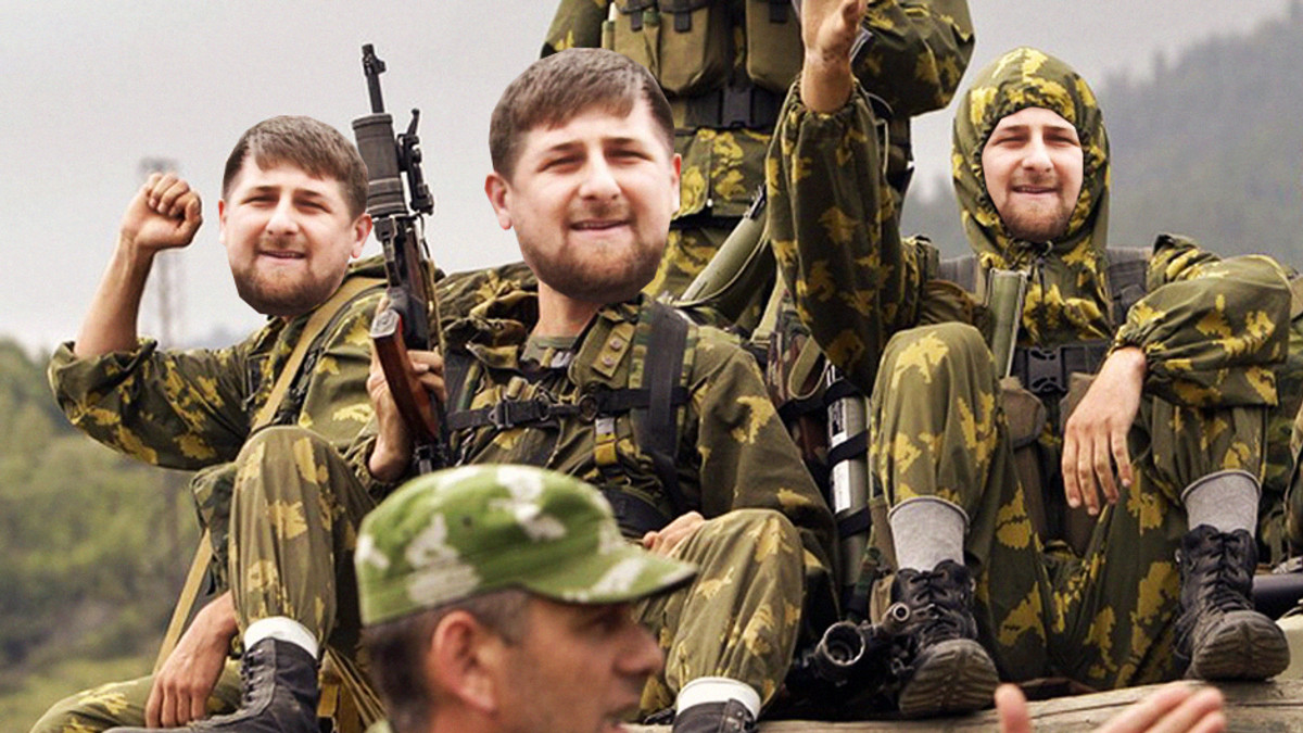 Бойовики-кадирівці витіснили луганських «ополченців» з будівлі СБУ - фото 1