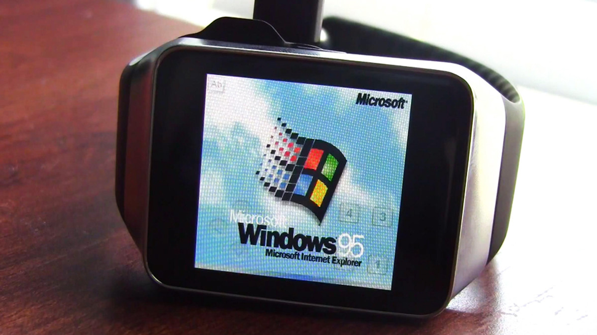 Підліток встановив Windows 95 на «розумний» годинник Samsung (Відео) - фото 1