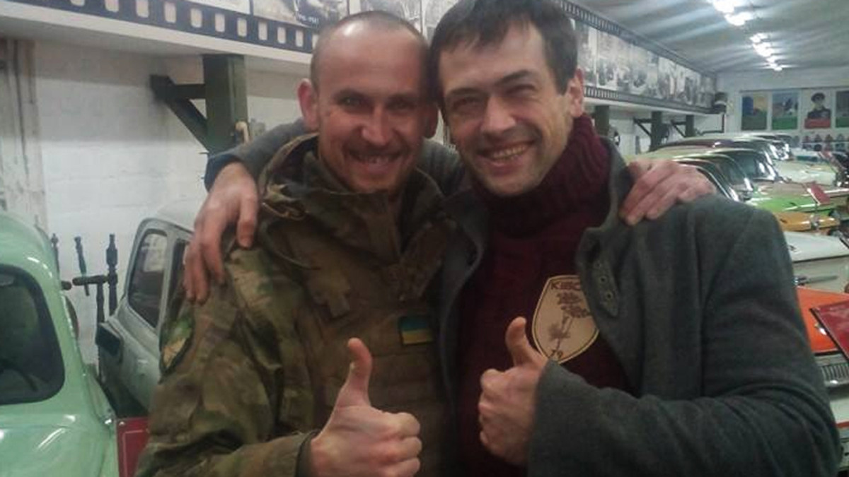 Російський актор приїхав підтримати «кіборгів» - фото 1