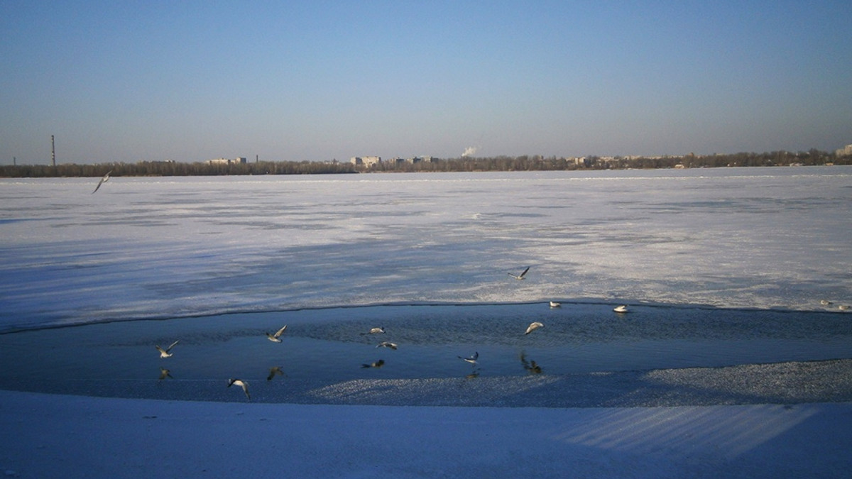 У Києві на льоду втопився рибалка - фото 1