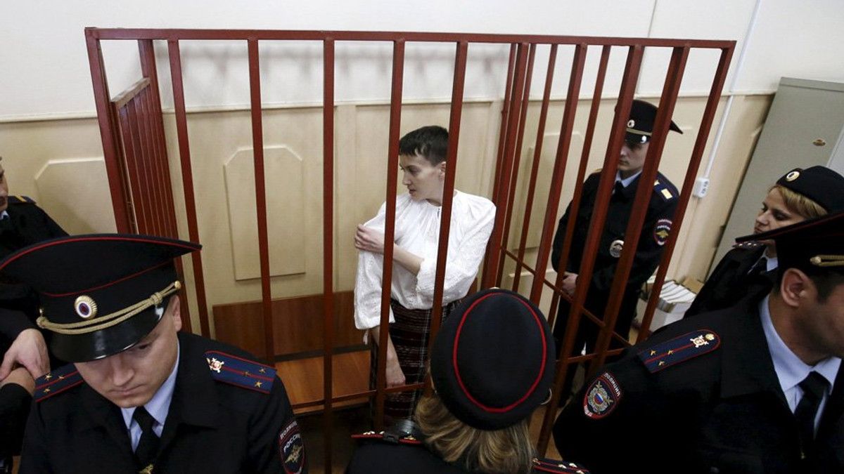 Надія Савченко важить 60 кг - фото 1