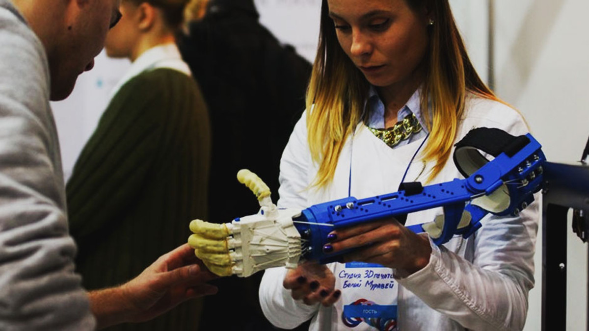 Український стартап надрукував на 3D-принтері протез руки за $200 - фото 1