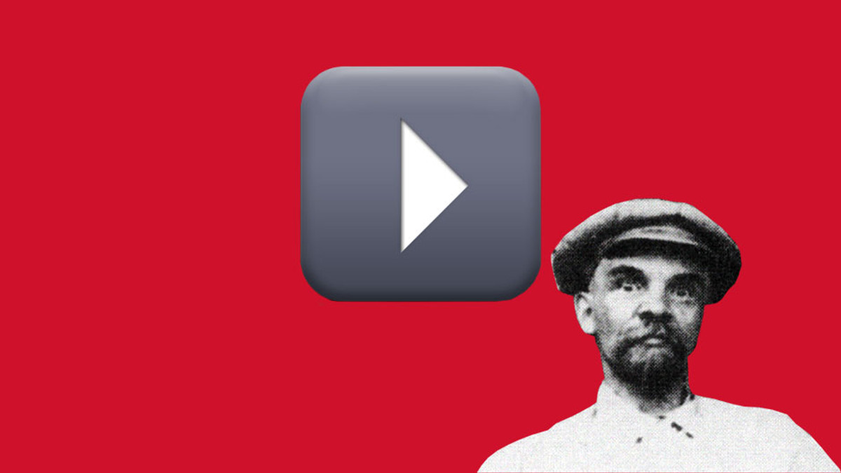 На Донеччині впав Ленін (Відео) - фото 1