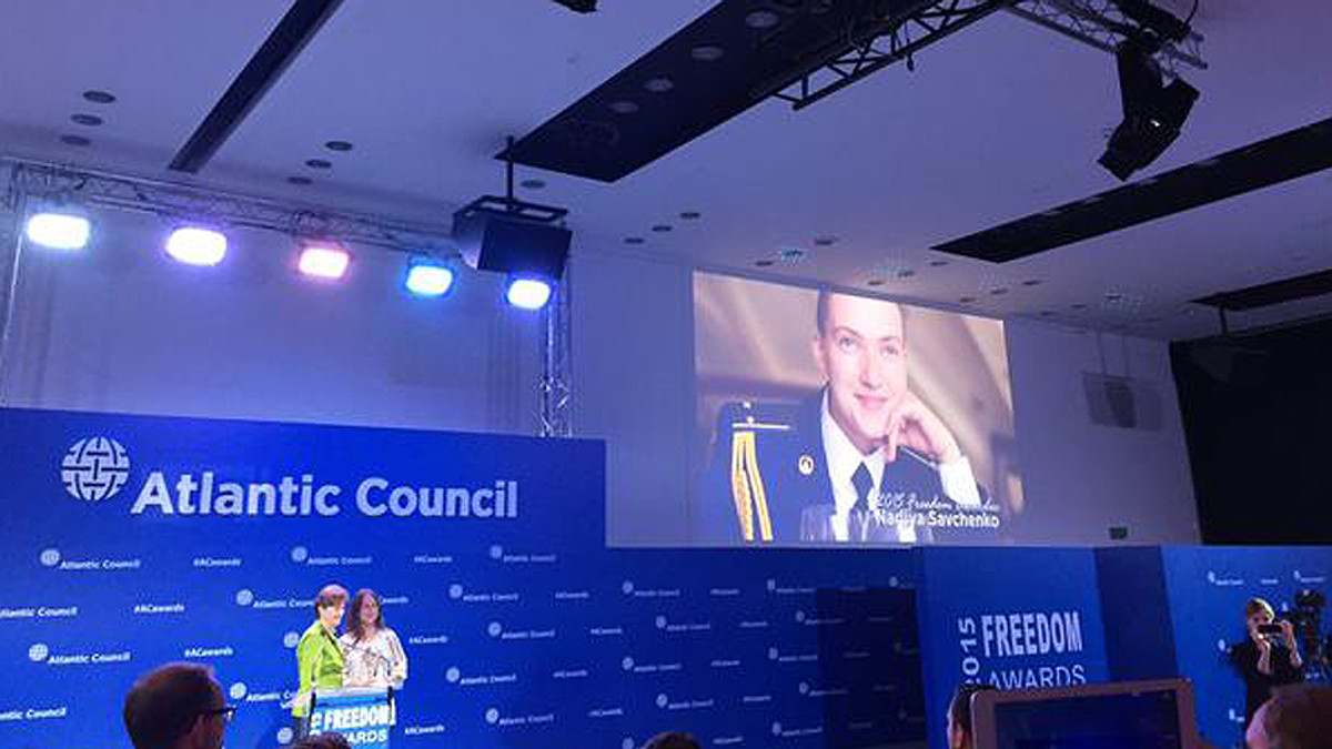 Надія Савченко отримала Freedom Awards - фото 1