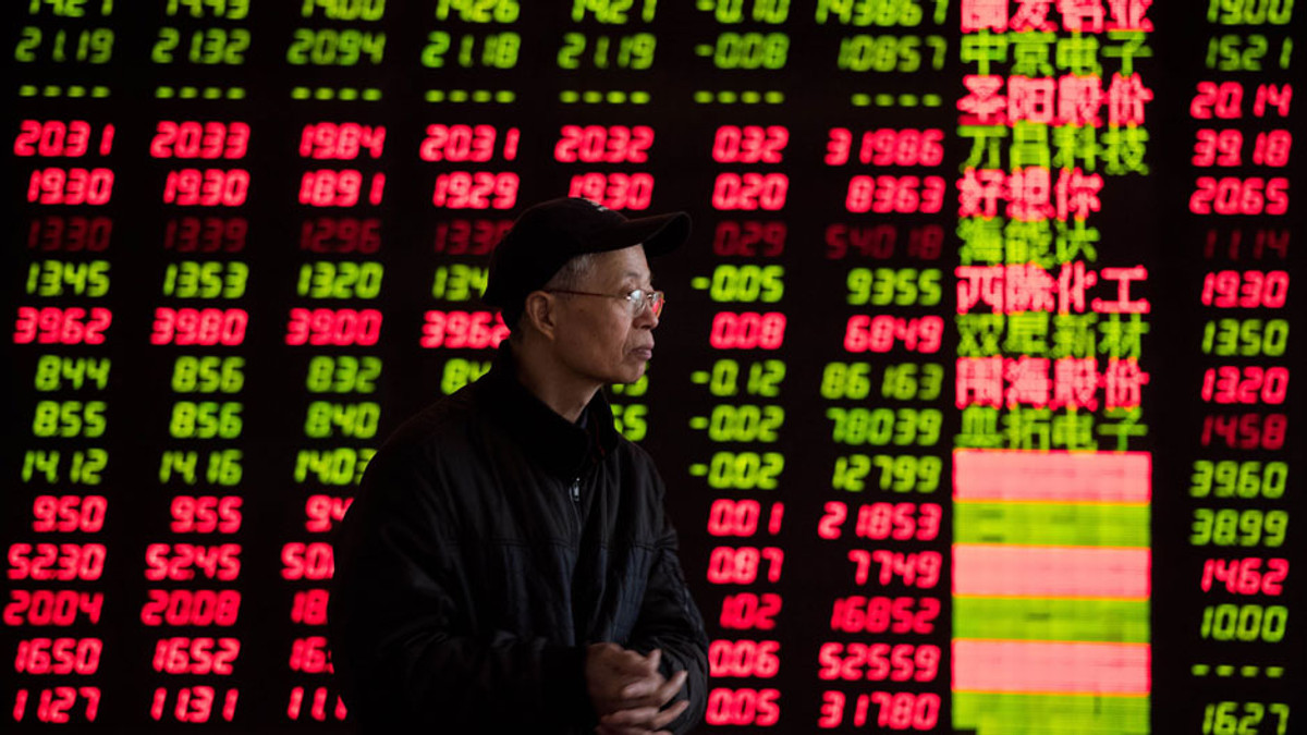 Китайські біржі знову закрилися падінням - фото 1