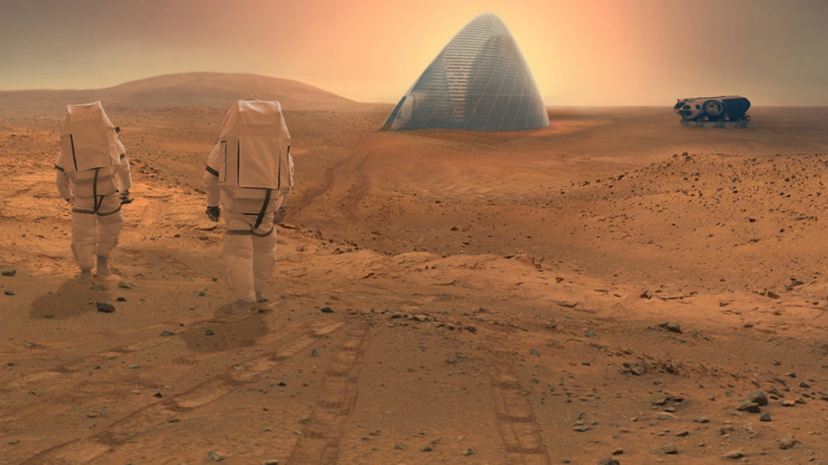 Вчені пропонують будувати на Марсі крижані будинки - фото 1