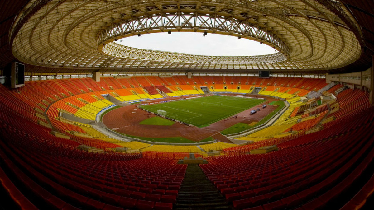 В Москві горів стадіон (Фото) - фото 1