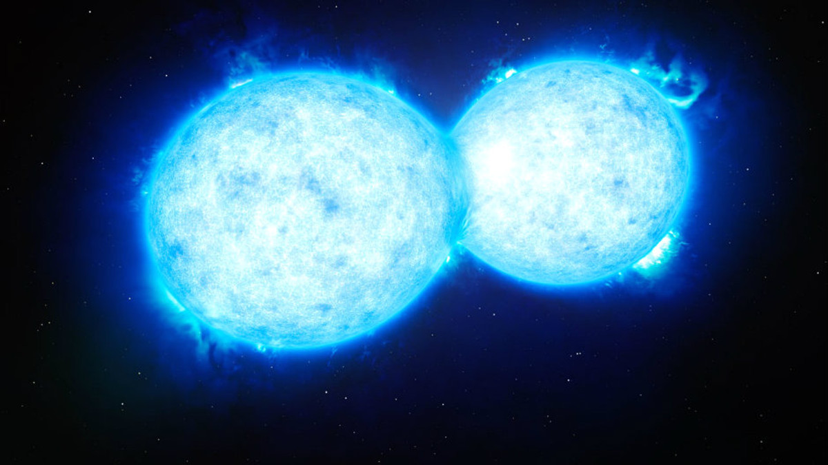 Телескоп виявив подвійну зірку на порозі злиття (Відео) - фото 1