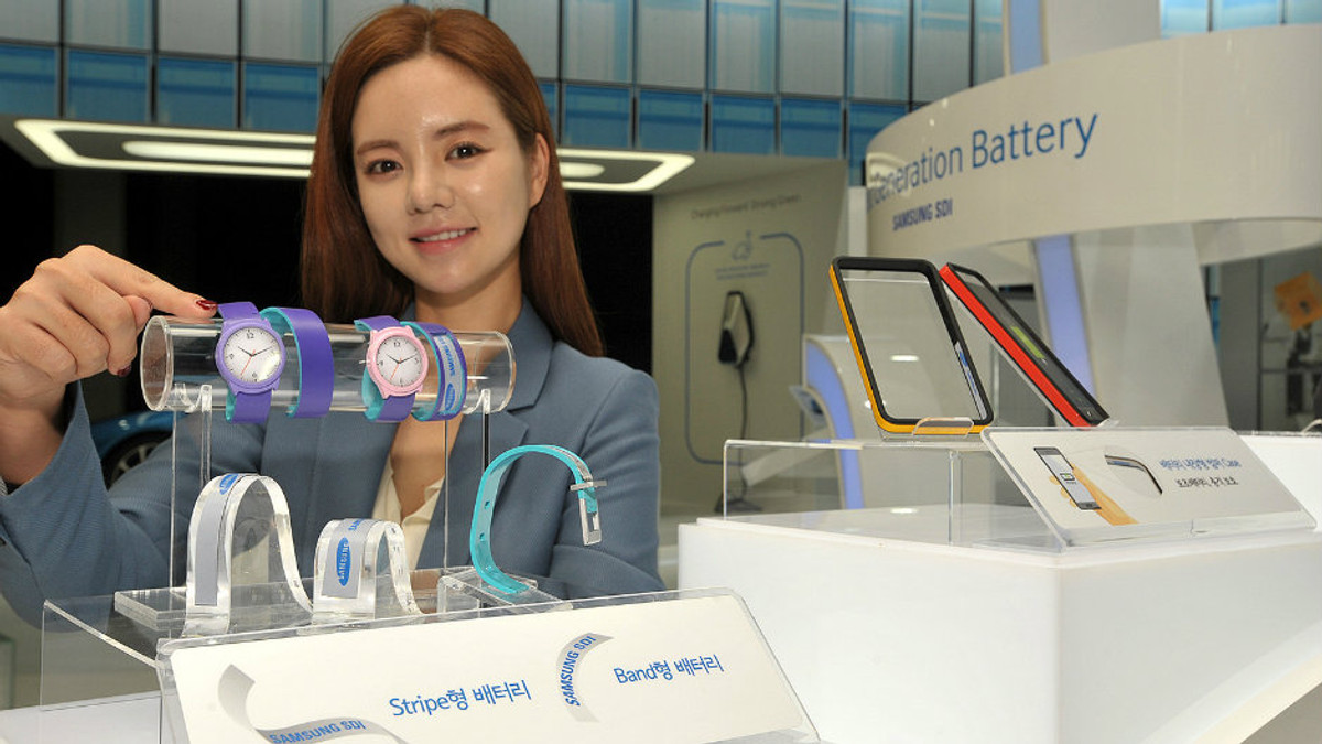 Samsung представила революційні гнучкі акумулятори (Фото) - фото 1