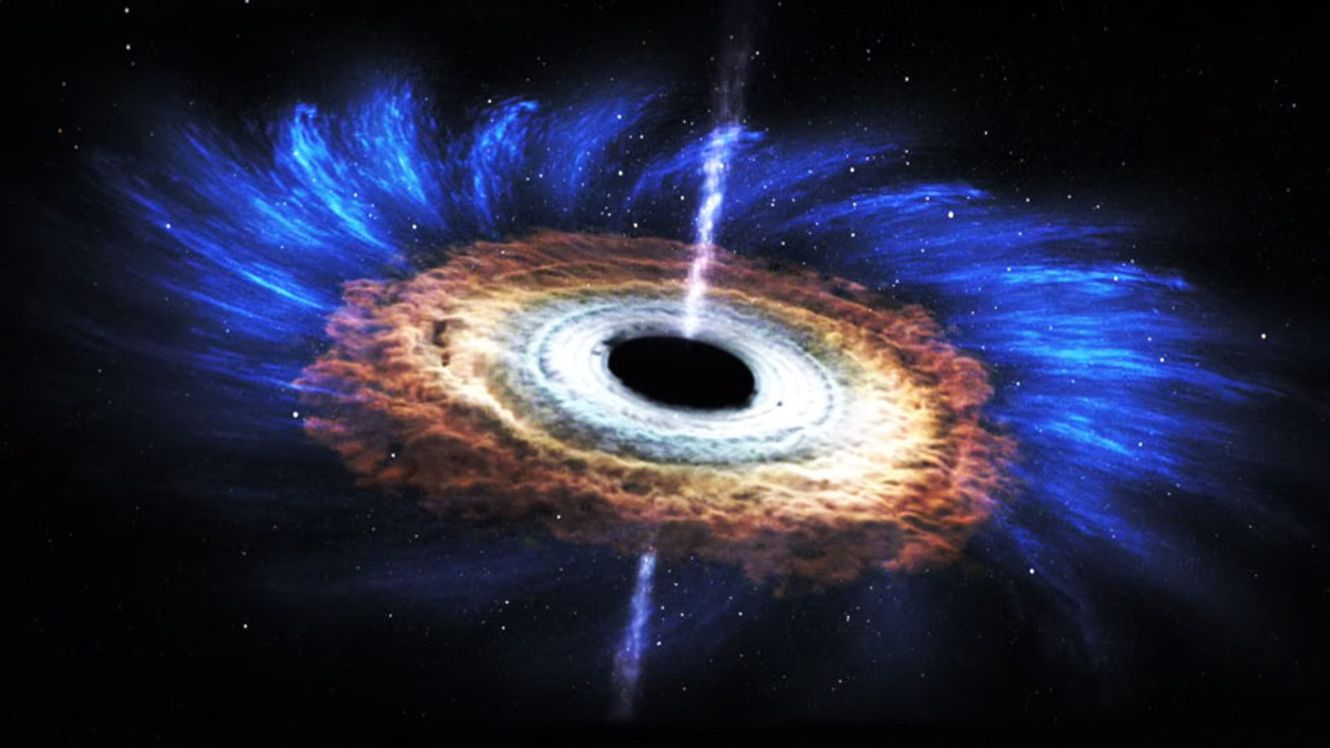 В NASA показали, як чорна діра розриває зірку (Відео) - фото 1