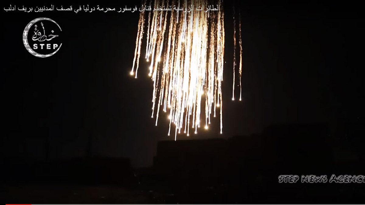 Росію звинувачують в застосуванні фосфорних бомб у Сирії (Відео) - фото 1
