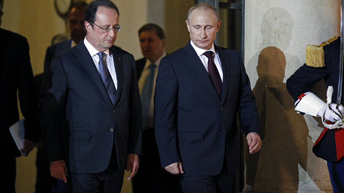 Путін і Олланд координуватимуть удари в Сирії - фото 1