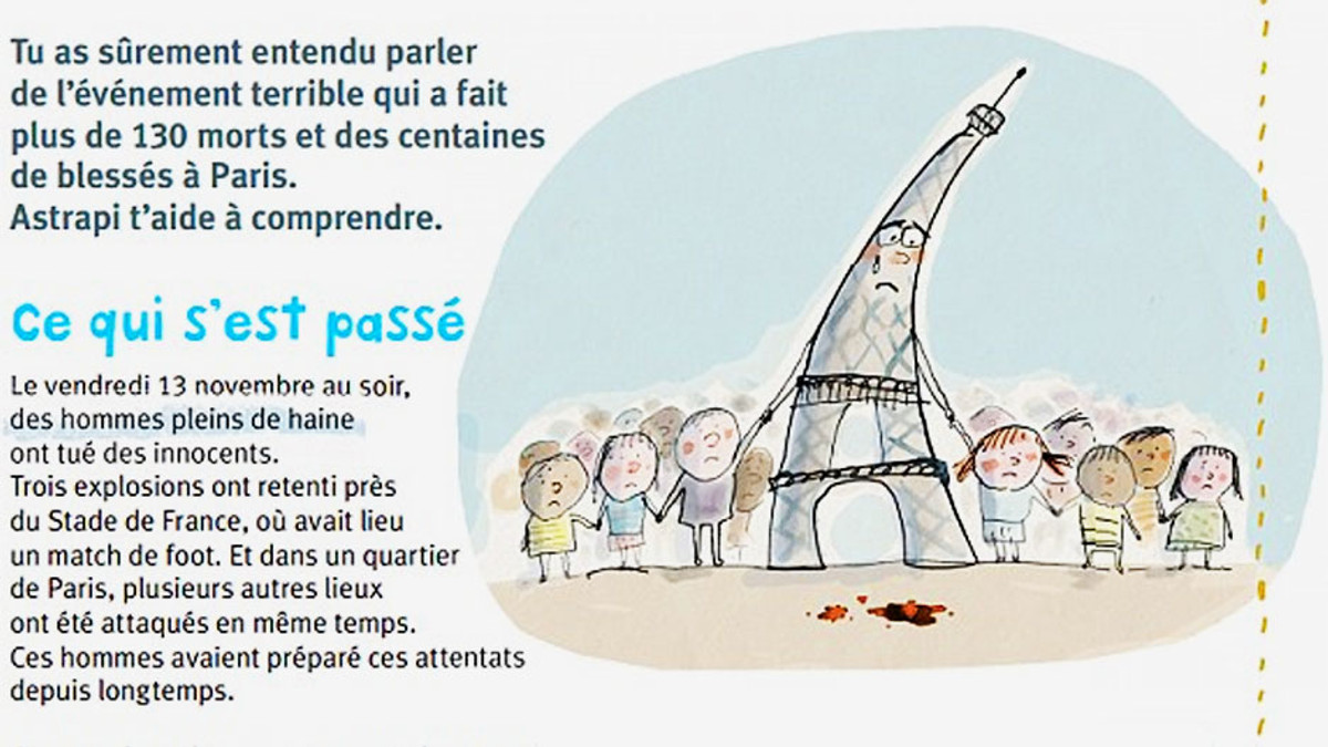 Як французьким дітям розповідають про терористів - фото 1