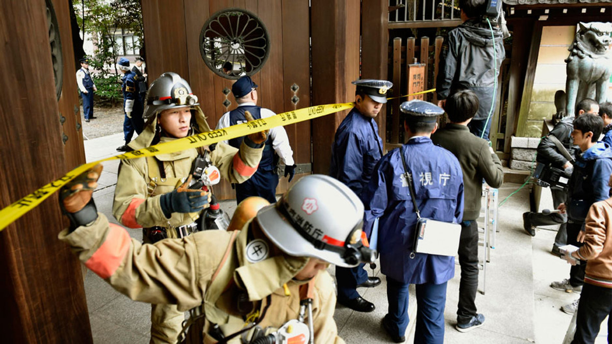 У японському храмі пролунав вибух - фото 1