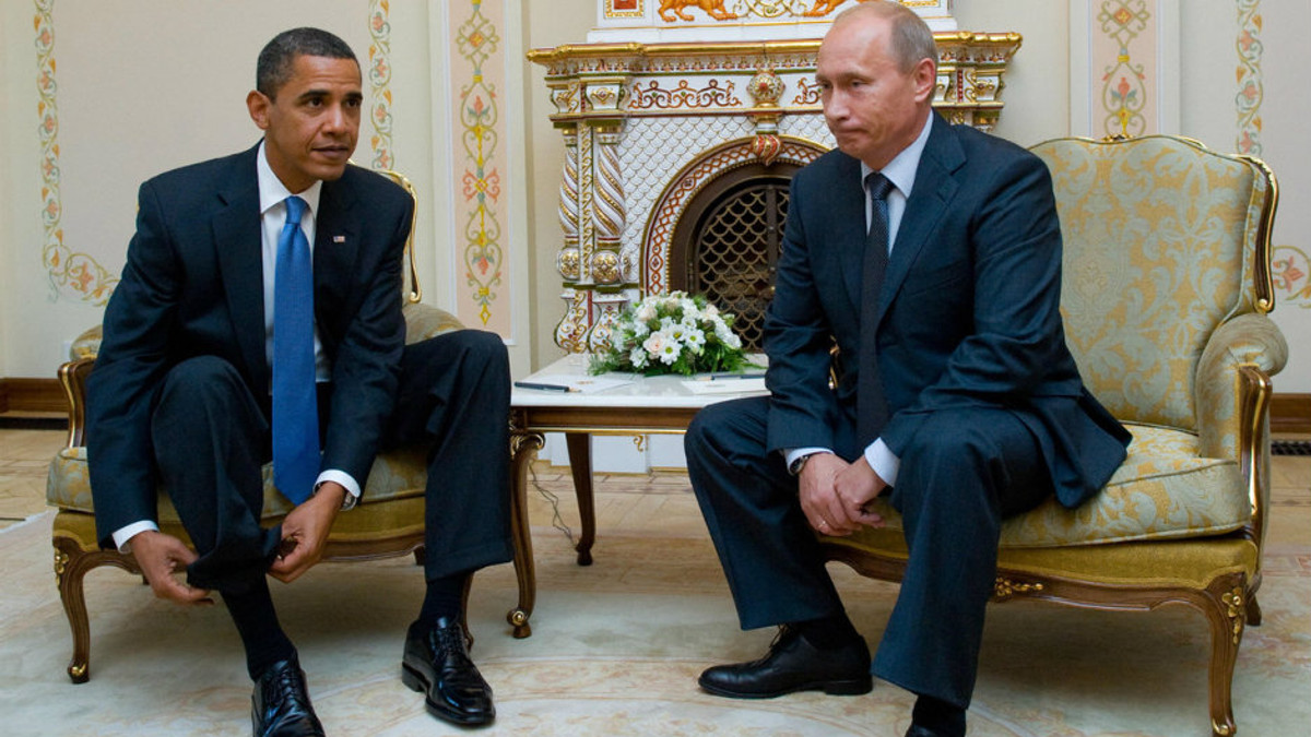Обама і Путін зустрілися за зачиненими дверима в Парижі - фото 1