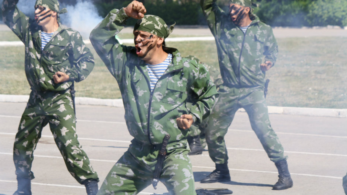 На Луганщині помітили підрозділ російських десантників - фото 1