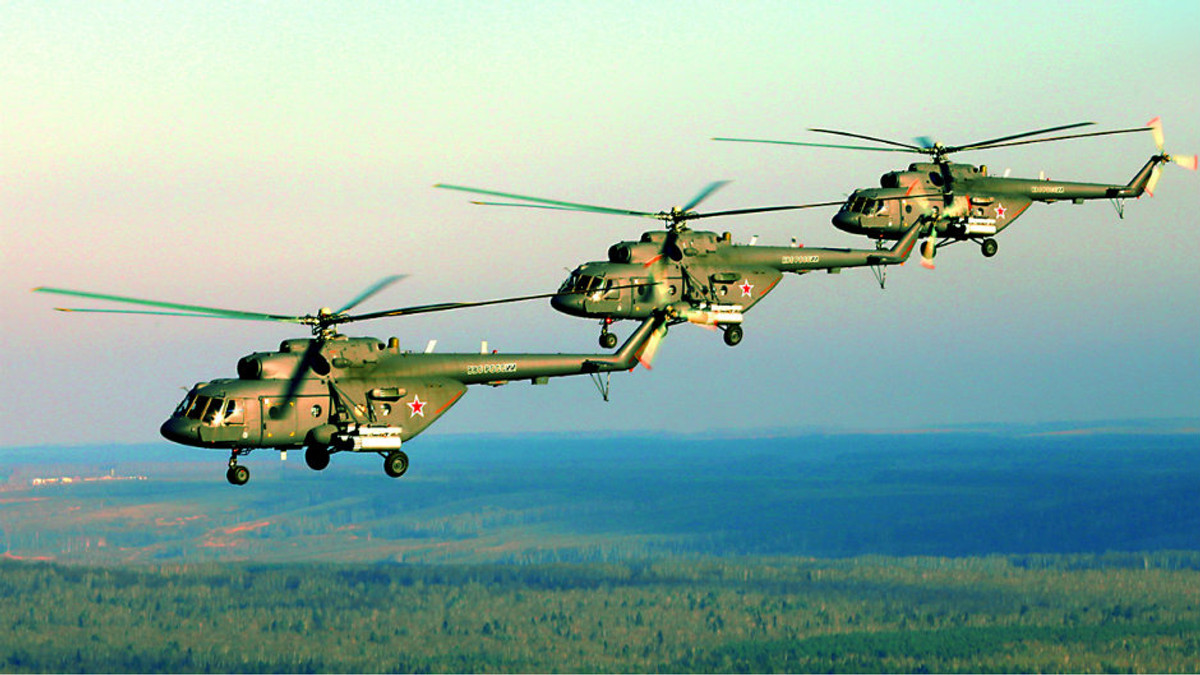 На кордоні із Запоріжжям помічено російські вертольоти - фото 1