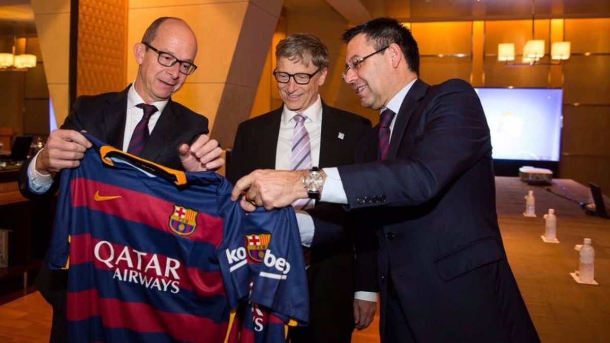 «Барселона» і Білл Гейтс створять дитячий клуб - фото 1