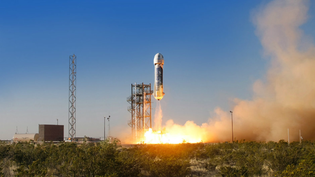 У США успішно приземлилася ракета New Shepard - фото 1