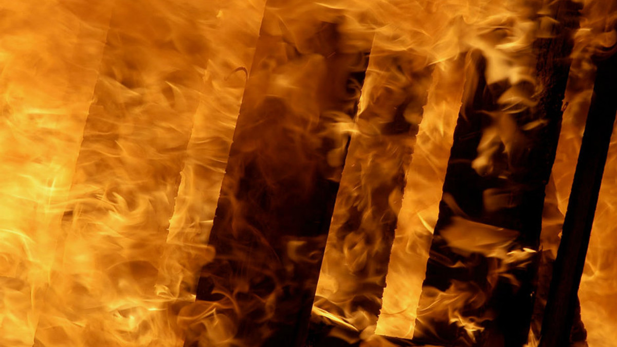 Під Києвом спалили паркан маєтку регіонала - фото 1