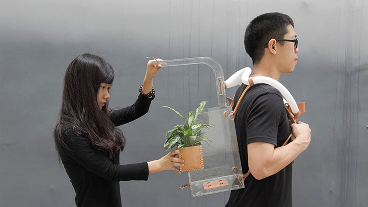 Студенти винайшли рюкзак, що виробляє чисте повітря - фото 1