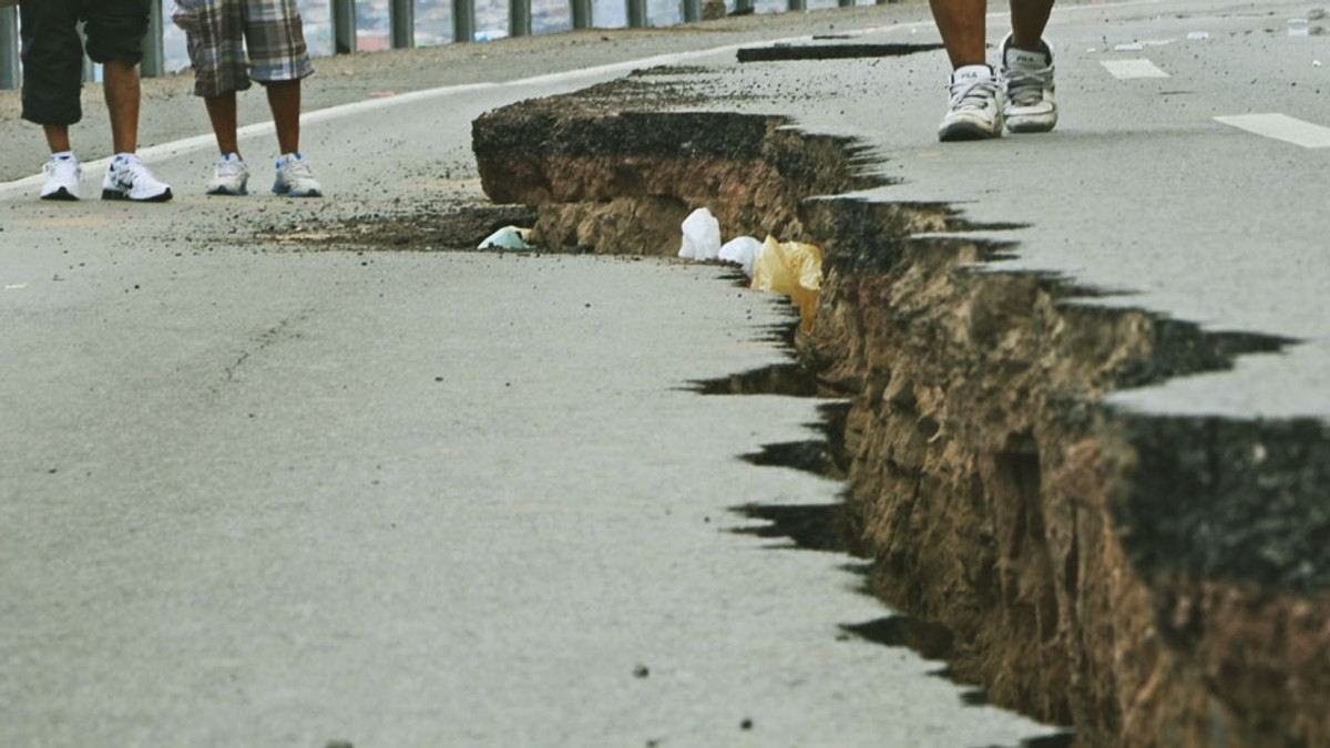 Землетрус у Новій Зеландії розколов скелі - фото 1