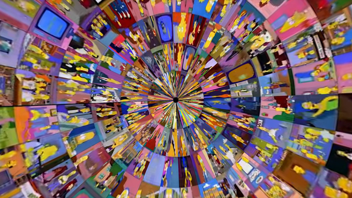 500 серій «Сімпсонів» зібрали у віртуальну панораму - фото 1