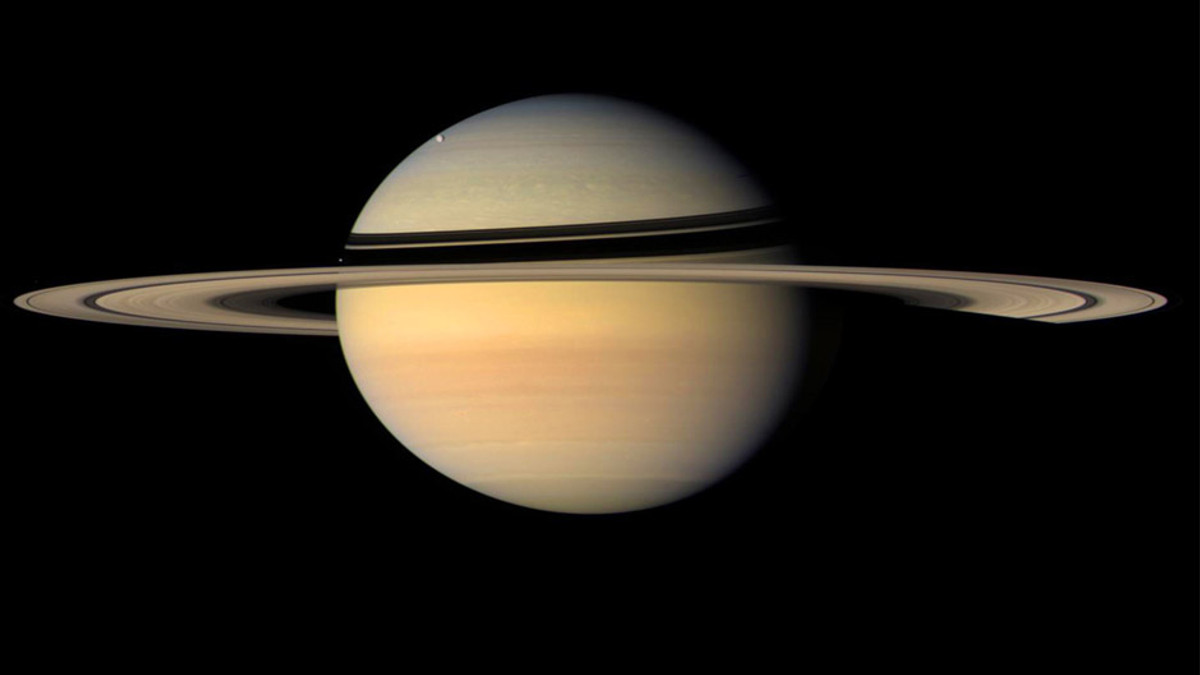 NASA показало унікальний знімок трьох місяців Сатурна - фото 1