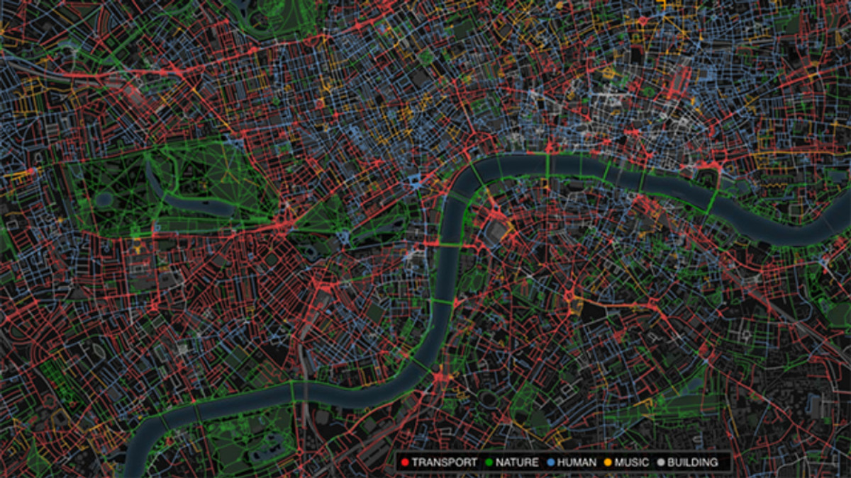 Новий тип карт матиме звучання міського життя - фото 1