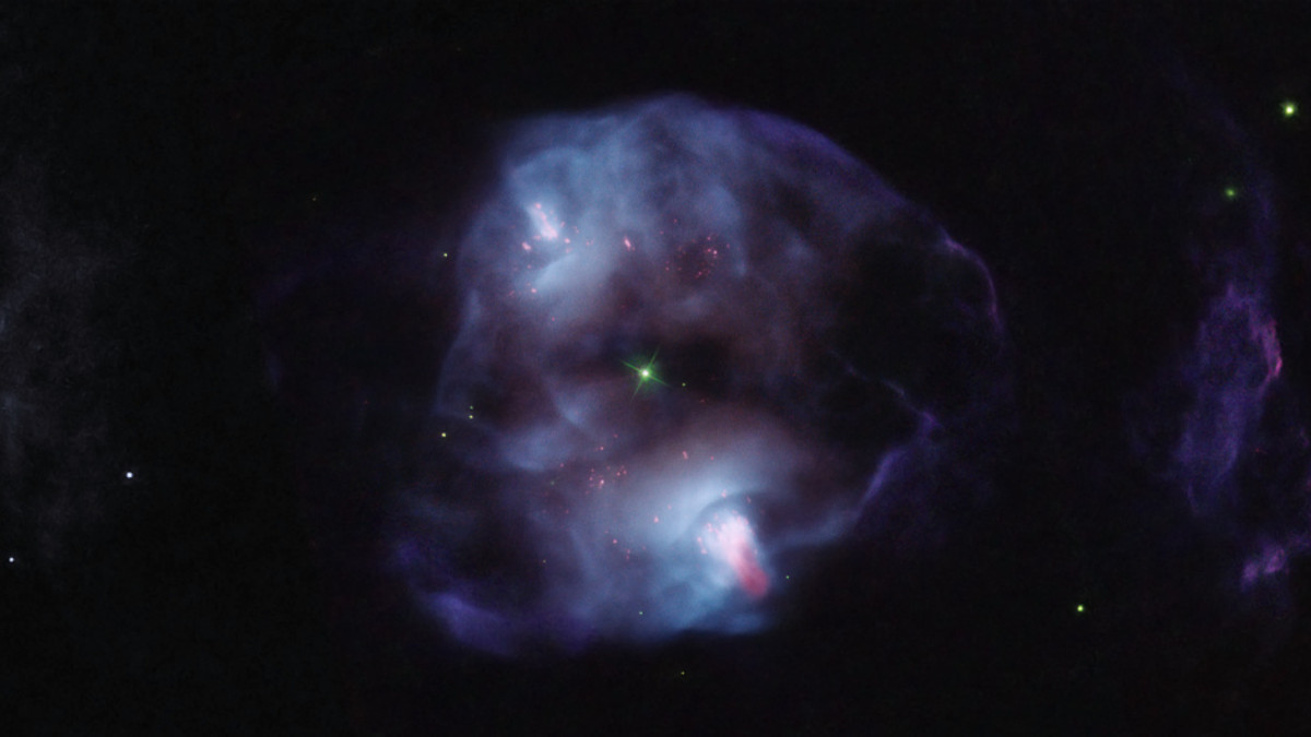 Hubble показав фото далекої зірки, яка згасає - фото 1