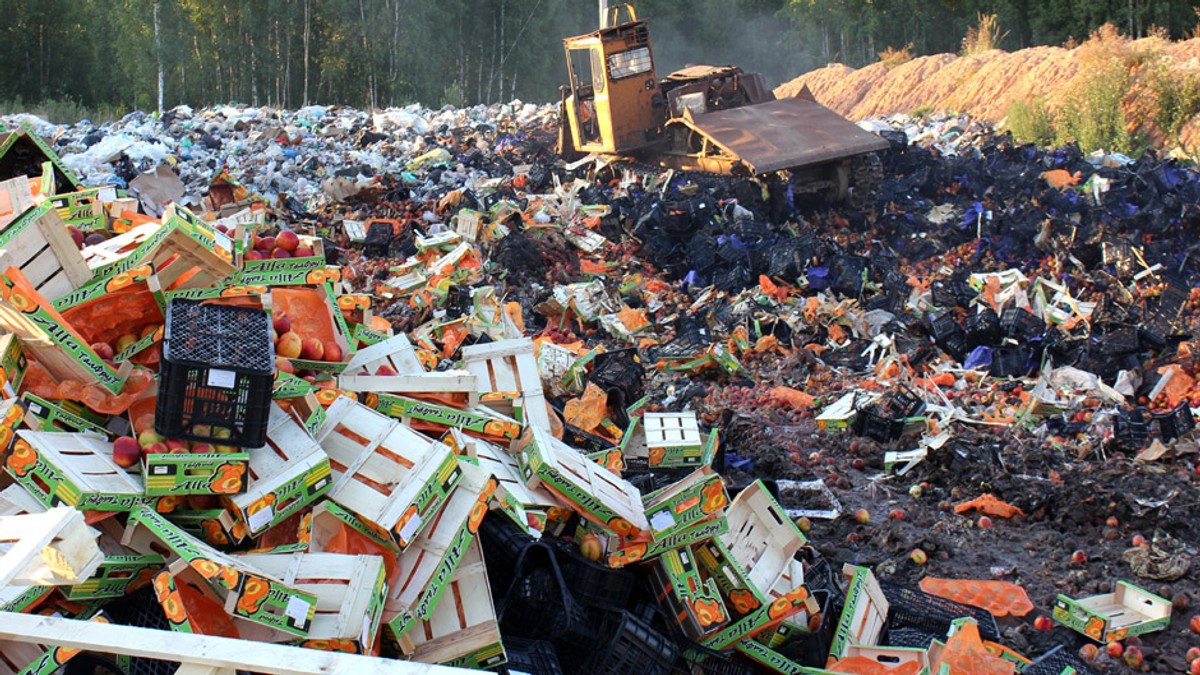 У Криму знищили 2 тонни «санкційних» продуктів - фото 1