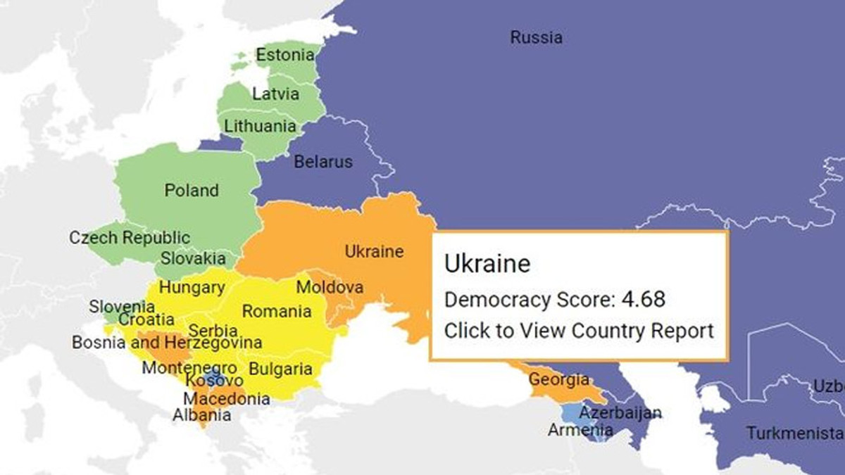 В Україні поліпшився показник розвитку демократії - фото 1
