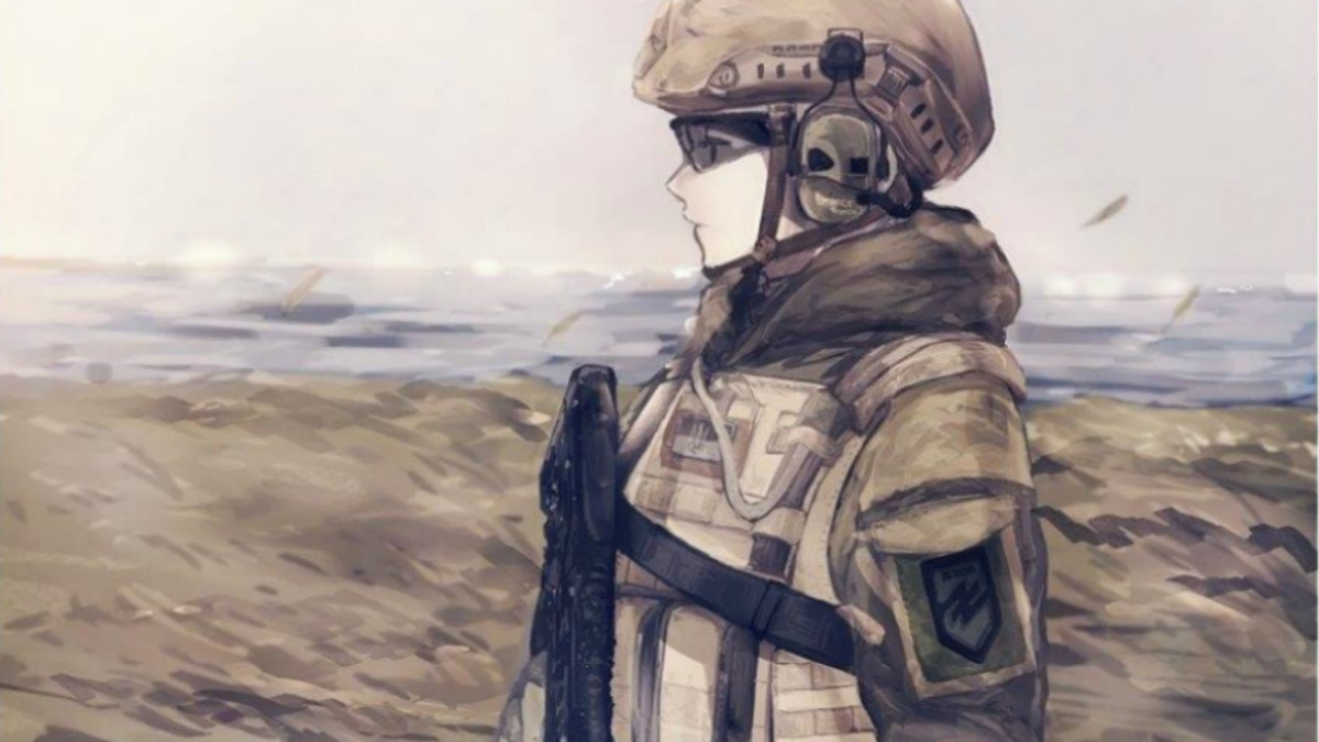 Японець зобразив українських військових в стилі аніме - фото 1