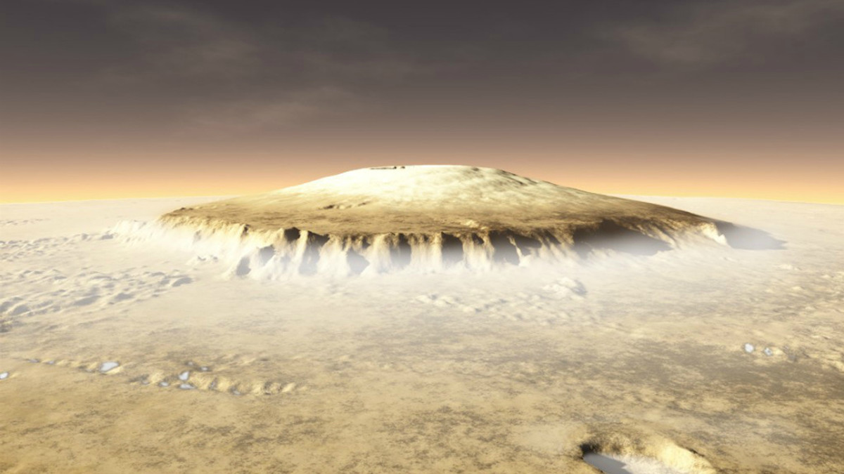На Марсі виявили древні вулкани - фото 1