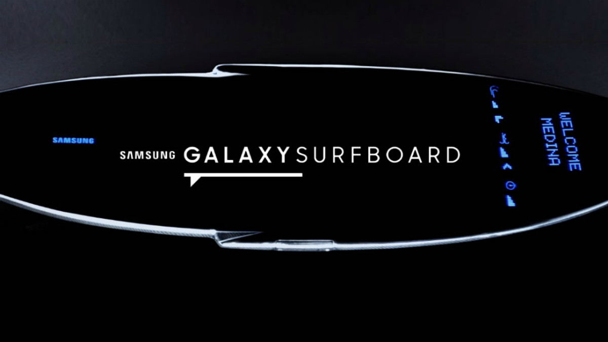 Samsung представила "розумну" дошку для серфінгу - фото 1