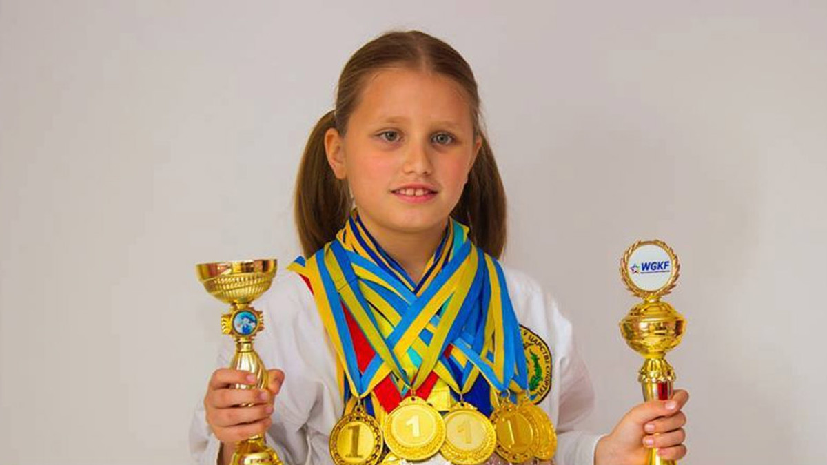 9-річна українка перемогла на Кубку світу з карате - фото 1